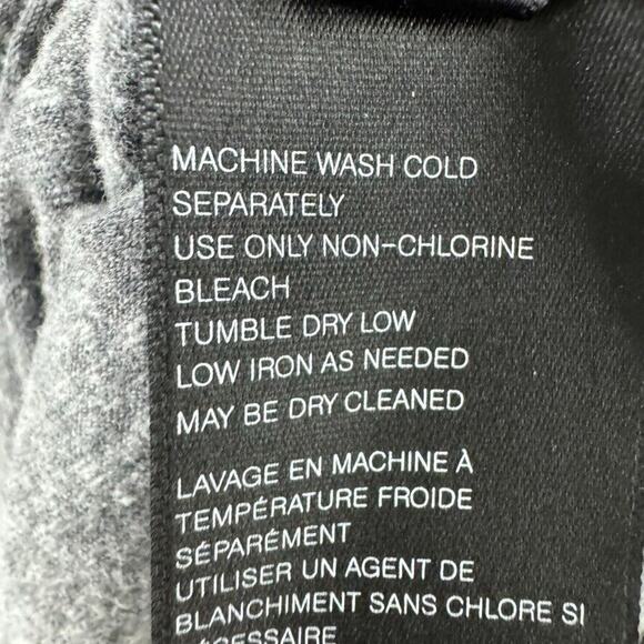 We The Free Sweater Women XS Heather Gray Drape Mock Neck Long Sleeves Oversized - Picture 11 of 12